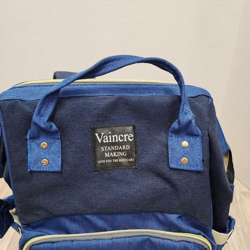 Baby Diaper Bag Maternity Backpack Travel Bag - Dark Blue